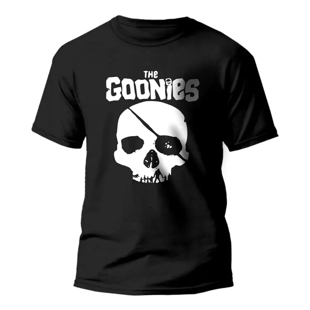 Camiseta Goonies Filme Em Algodão Premium E Silk