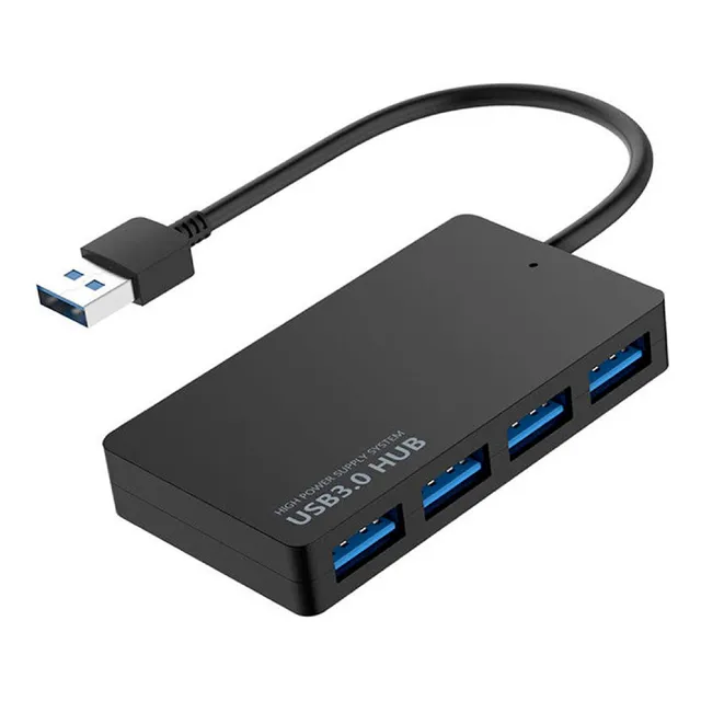 Hub 4 Puertos Usb 3.0 5gbps Compatible Mac - Win- Linux