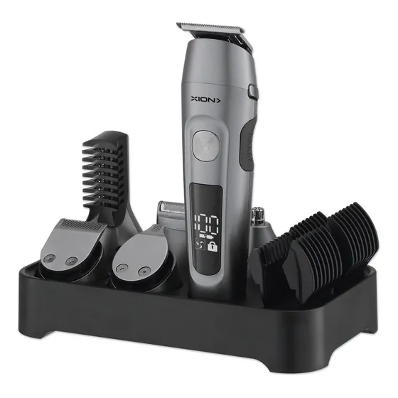Cortadora Pelo Barba Xion 6en1 Trimmer 6 Cabezales Dimm