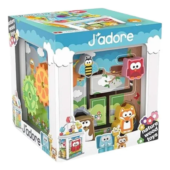 Jadore Playset Prono Cubo De Madera C/ Encastres