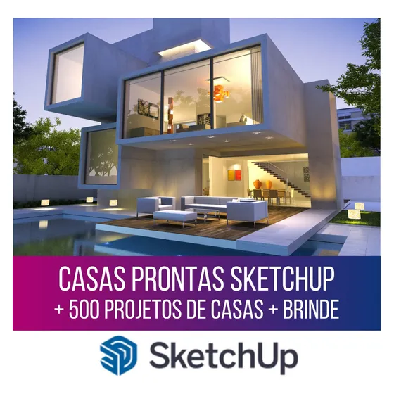 Blocos De Casas Prontas Sketchup