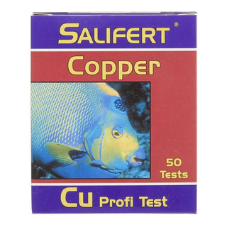 Salifert Test De Cobre C/50 Test Para Agua Salada Salifert Test De Cobre C/50 Test Para Agua Salada