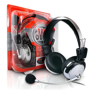 Fone De Ouvido C/ Microfone Prata Sm-301mv Potency Fone De Ouvido C/ Microfone Prata Sm-301mv Potency
