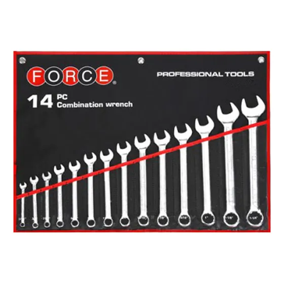 Juego Llaves Punta Corona Force - 14 Pzs (en PuLG.)