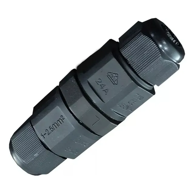 Conector Eléctrico Estanco 3 Polos Impermeable Exterior Ip65 220v