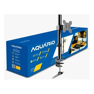 Suporte Para Monitor De 14 A 32 Com Base Morsa Fixa Sim-750 Cor Preto Suporte Para Monitor De 14 A 32 Com Base Morsa Fixa Sim-750 Cor Preto