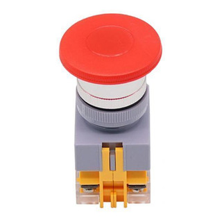 2 Botón Pulsador 660v 10a Para Parada De 1no 1nc Seta Roja 2 Botón Pulsador 660v 10a Para Parada De 1no 1nc Seta Roja