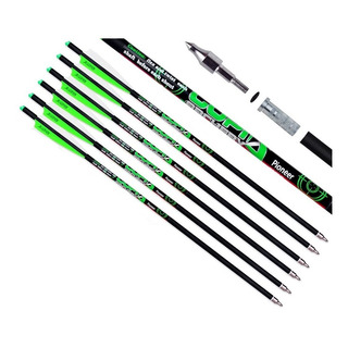 Flechas Para Ballesta, 20 Hechas En Fibra De Carbon 6 Pzs Flechas Para Ballesta, 20 Hechas En Fibra De Carbon 6 Pzs