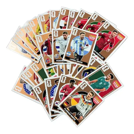 Kit Todas Legends Figurinhas Lendários Copa 2026 Exclusivas