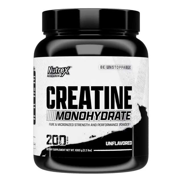 Creatina Nutrex 200 Serv Monohidratada Suplemento