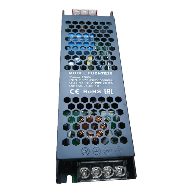 Tls Fuente 20 Amp 12v Apto Tira De Led