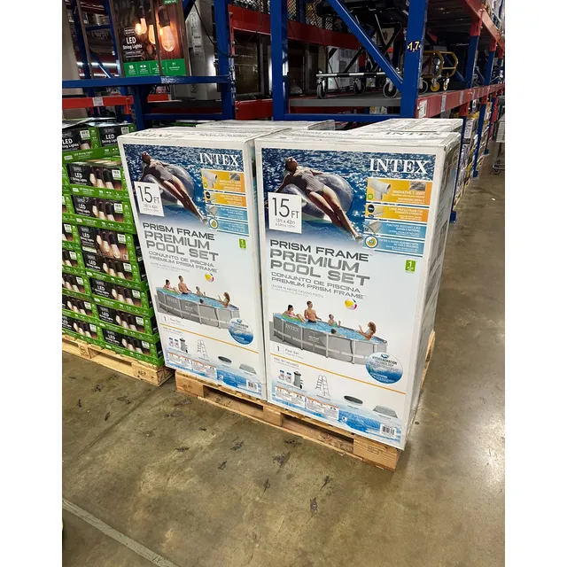 Piscina Intex Prism Frame Premiun 15ftx42in