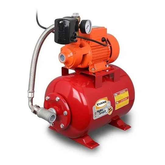 Equipo Hidroneumático Evans Con Bomba 1 Hp Y Tanque H24l