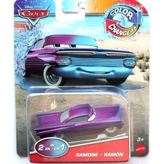 Cars Color Changers - Ramon - 2 En 1 - Mattel 
