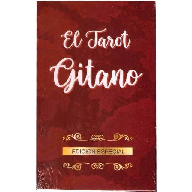 Cartas Mazo Tarot Gitano Lenormand Ind, Nacional + Instructi