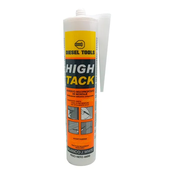 Silicon Adhesivo Blanco High Tack 300kg  Montaje Multiusos