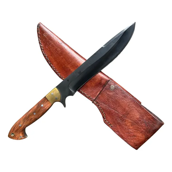 Kit Faca Combate 15'' 1070 Fosfatizada Com Bainha Codf336
