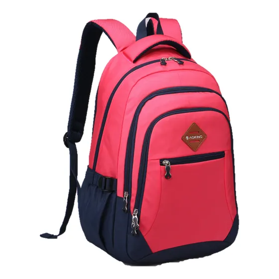 Mochila Hombre mujer impermeable Escolar X67407 fucsia