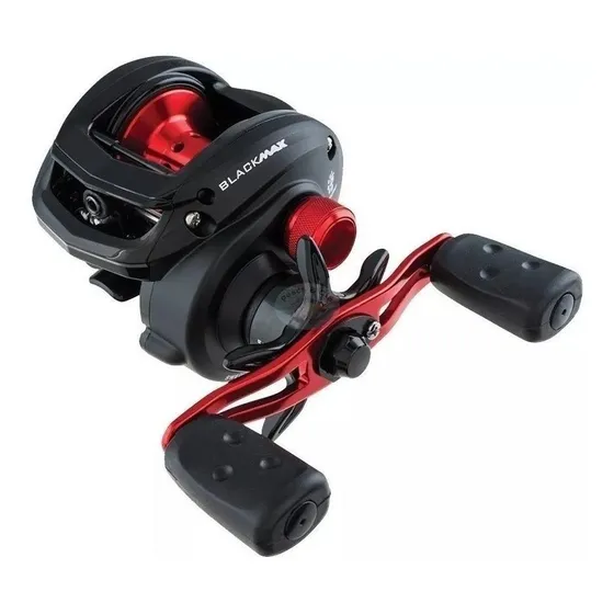 Carretilha Abu Garcia Black Max BMAX3 esquerdo color preto