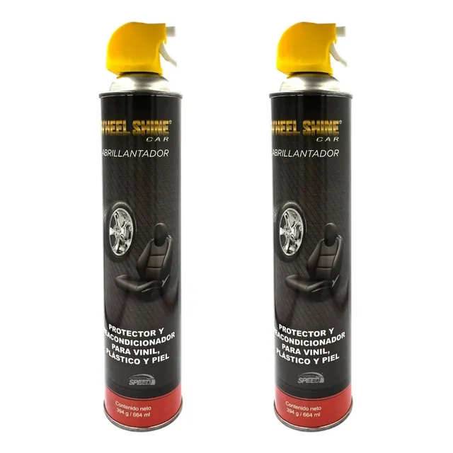 2 Armor All Wheel Shine Abrillantador Mega Jumbo