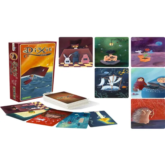 Dixit Quest - Juego De Mesa - Español +