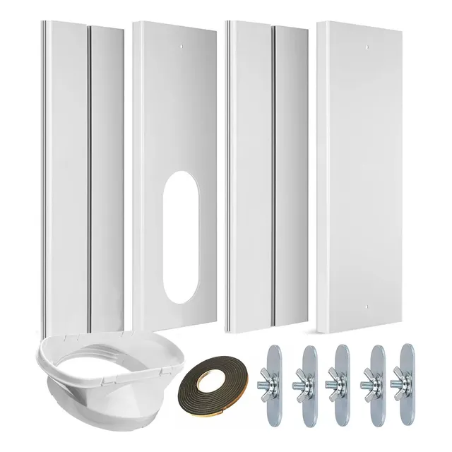 Kit Ventana Aire Acondicionado Portatil 1.60m Ducto 15cm