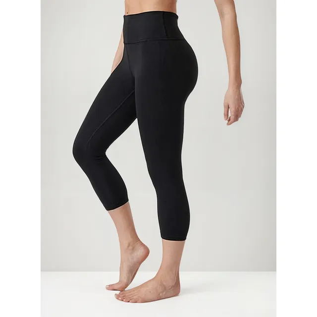 Calça Legging Cintura Alta Corsário Suplex Capri Lisa 