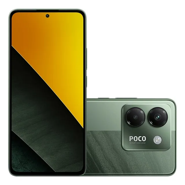 Smartphone Poco M7 Pro 5g 8gb Ram + 256gb Nfc 50mp 120hz 45w, Verde