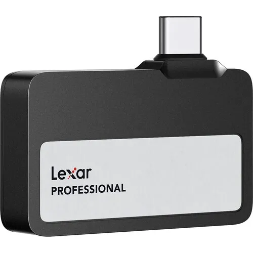 SSD portátil Lexar de 1 TB Go USB-C LSL400x001T-RNBNU, color negro