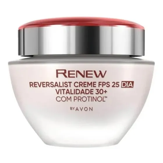 Renew Reversalist 30+ Protinol Dia Avon 50g - Avon Momento de aplicação Dia/Noite Tipo de pele Todo tipo de pele