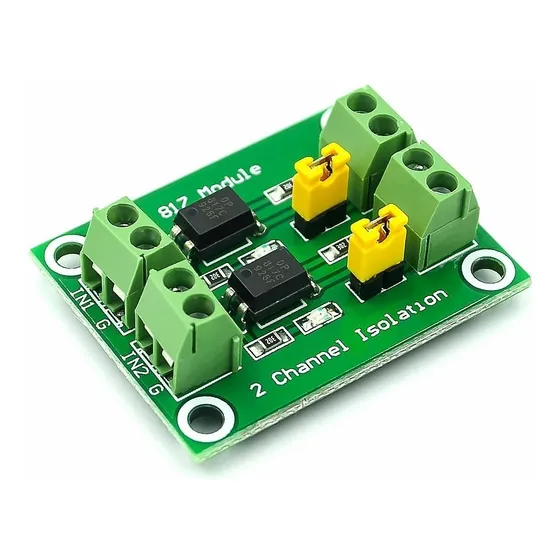 Modulo Isolador De Entrada 2 Canais Optoacoplador