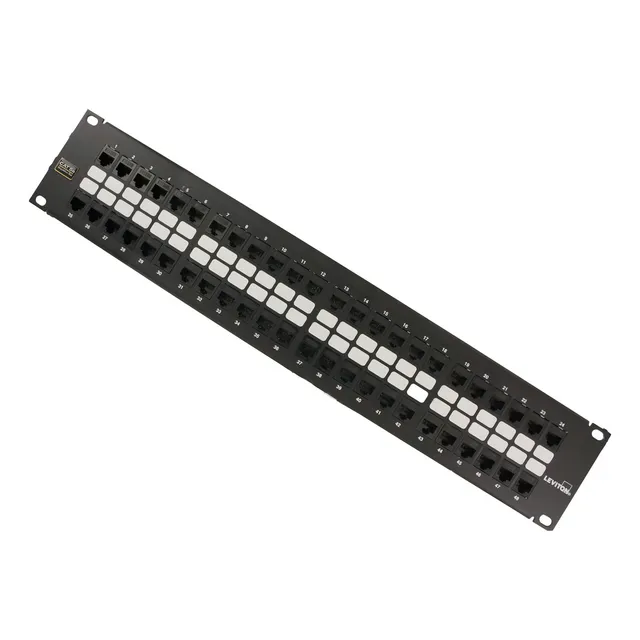 Panel De Parcheo 48 Puertos 5g596u48 Leviton