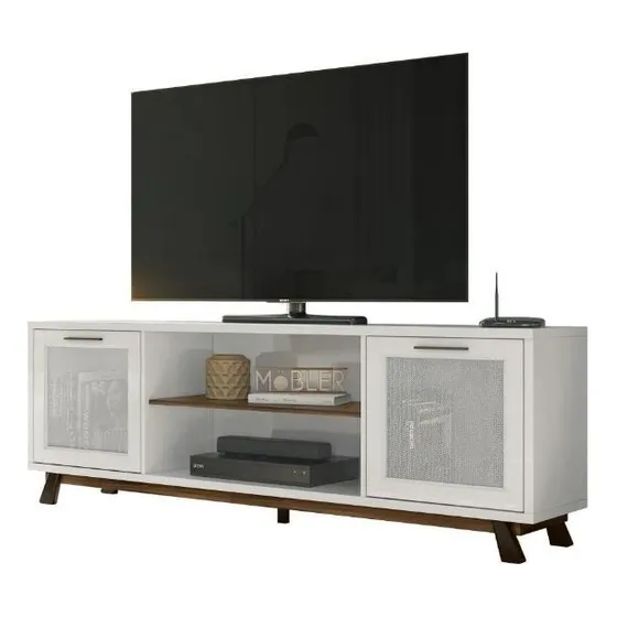Repisa Para Tv Modular Centro De Entretenim Elegante Moderno