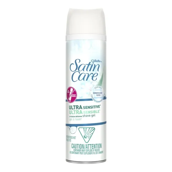 Gel Afeitar Gillette Venus Satin Care Ultra Sensitive 198g