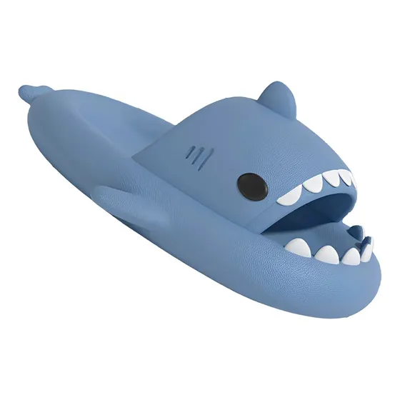 Sandalia Tiburon Comodas Eva Dama Hombre Shark Chancla 4cm