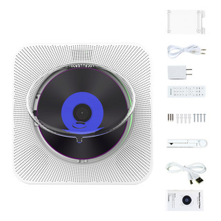 Reproductor De Cd Bluetooth Portátil Para Montaje En Pared Reproductor De Cd Bluetooth Portátil Para Montaje En Pared