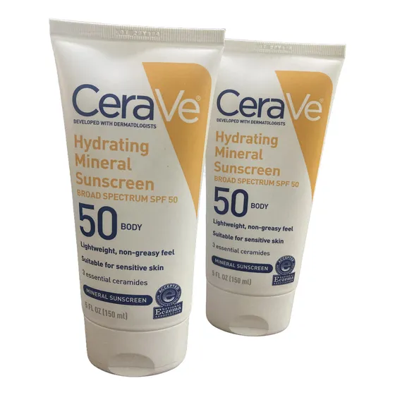 Cerave Protector Solar Mineral Spf 50 Bloqueador Rostro 150m