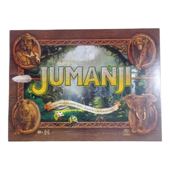 Spin Master Games, Jumanji The Game, Juego De Mesa Familiar