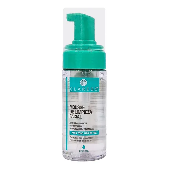 Mousse De Limpieza Claress 120 Ml