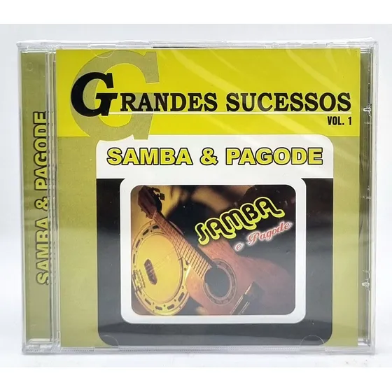 Cd Grandes Sucessos - Samba & Pagode - Volume 1
