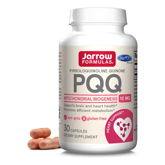 Suplemento Jarrow Formulas Pqq 10 Mg Para Apoyar El Corazón