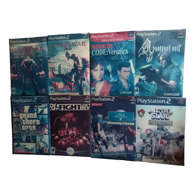 5 Juegos Genéricos A Elegir Para Ps2 Cualquier Título