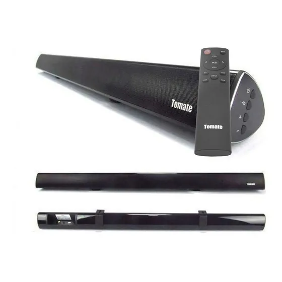 Soundbar Tomate 120w Caixa De Som Bluetooth Rca Cinema Home 