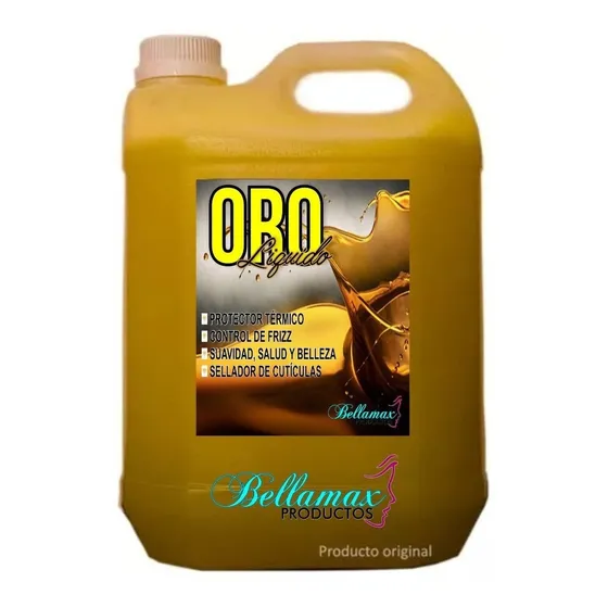 Bidon Oro Liquido Capilar Profesional - 5 Litros