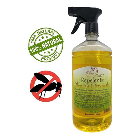 Óleo De Citronela Puro Repelente Natural Cavalos Cachorro 1l Óleo De Citronela Puro Repelente Natural Cavalos Cachorro 1l