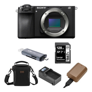 Câmera Sem Espelho Sony Alpha A6700 Body Com Acessórios Câmera Sem Espelho Sony Alpha A6700 Body Com Acessórios