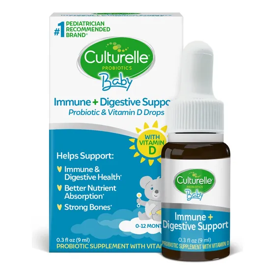 Gotas Probióticas Y De Vitamina D Culturelle Baby De 0 A 12