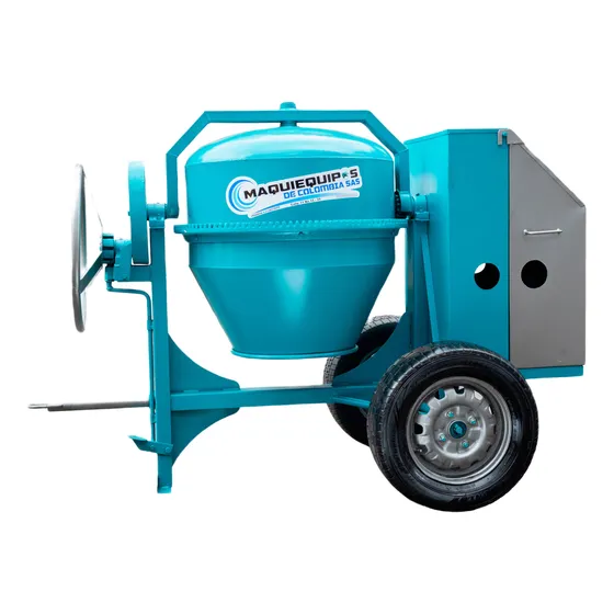 Mezcladora Concreto Un Bulto Con Motor Electrico 1800rpm