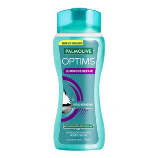 2 Pzs Palmolive Shampoo Luminous Repair Optims 700ml 2 Pzs Palmolive Shampoo Luminous Repair Optims 700ml