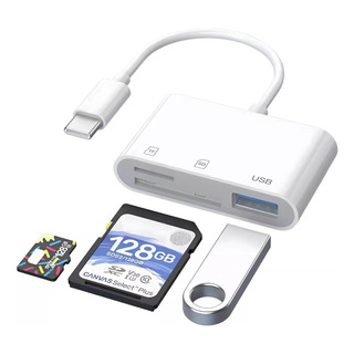 Lector De Tarjetas De Memoria Usb C Adaptador Otg Usb 3 En 1 Lector De Tarjetas De Memoria Usb C Adaptador Otg Usb 3 En 1